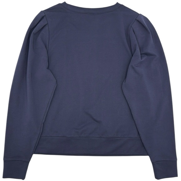 Ann Taylor Puff Sleeve Sweatshirt Size Small - Picture 4 of 13